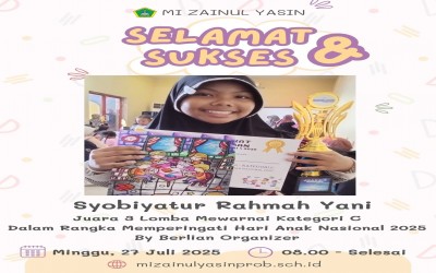 JUARA 3 LOMBA MEWARNAI