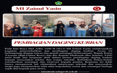 PEMBAGIAN DAGING KURBAN